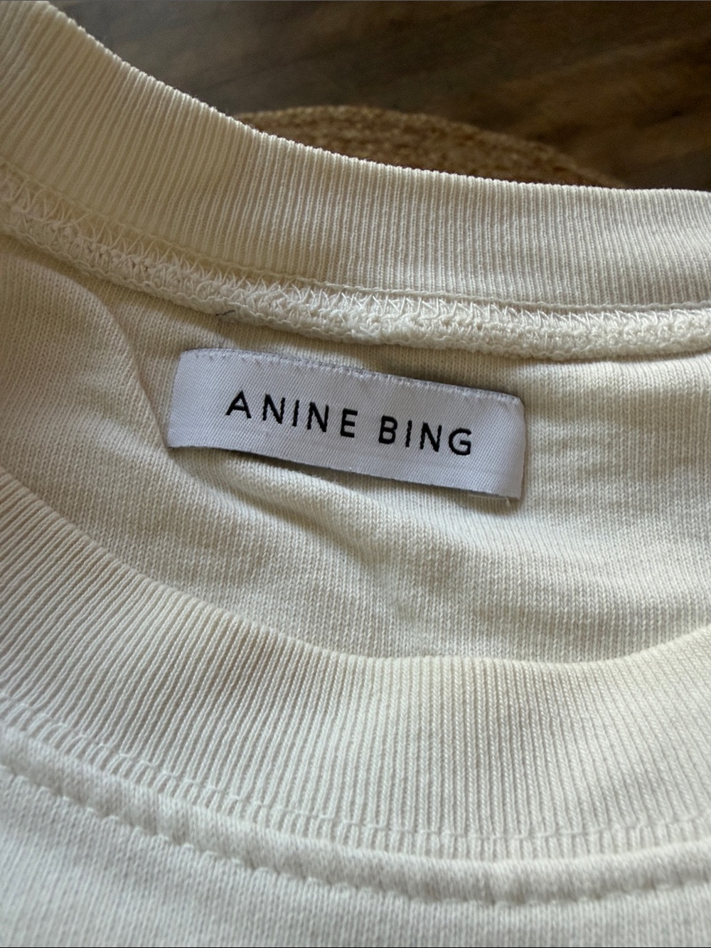 Arlo Desert Road Sweatshirt in White
ANINE BING - Picture 6 of 7